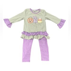 Carter's Green and Purple Kids Matching Set